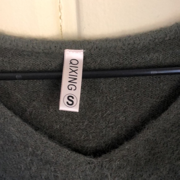 Olive Green Sweater - Picture 2 of 3